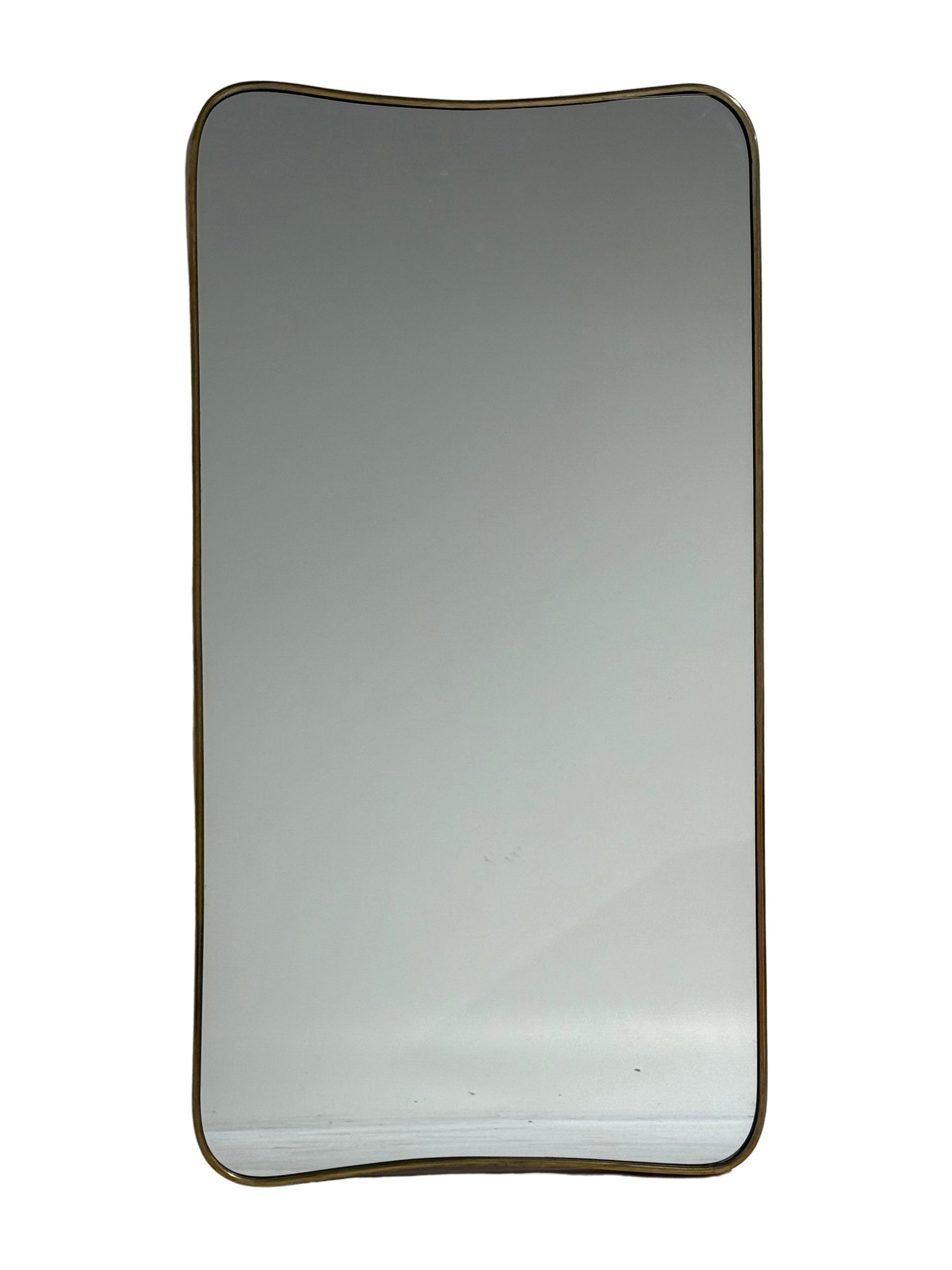 Secondi | Vintage Italian Brass Mirror | The UNDONE