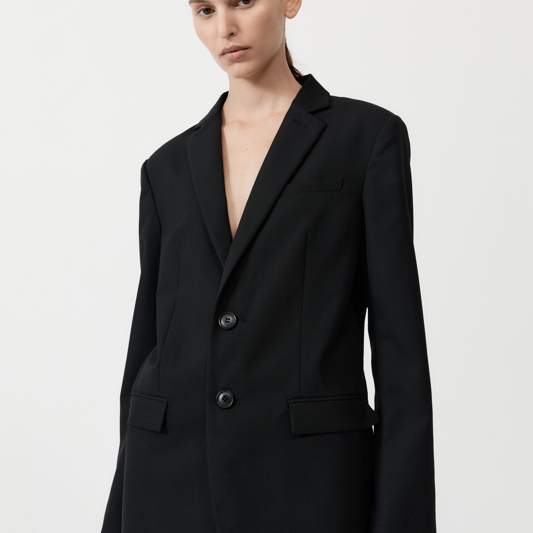 St. Agni | Carter Blazer in Black | The UNDONE