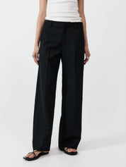 St. Agni | Carter Trousers in Black | The UNDONE