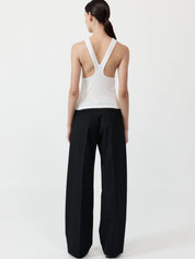 St. Agni | Carter Trousers in Black | The UNDONE