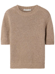 The Row | Hibiscus Cashmere Sweater in Beige | The UNDONE