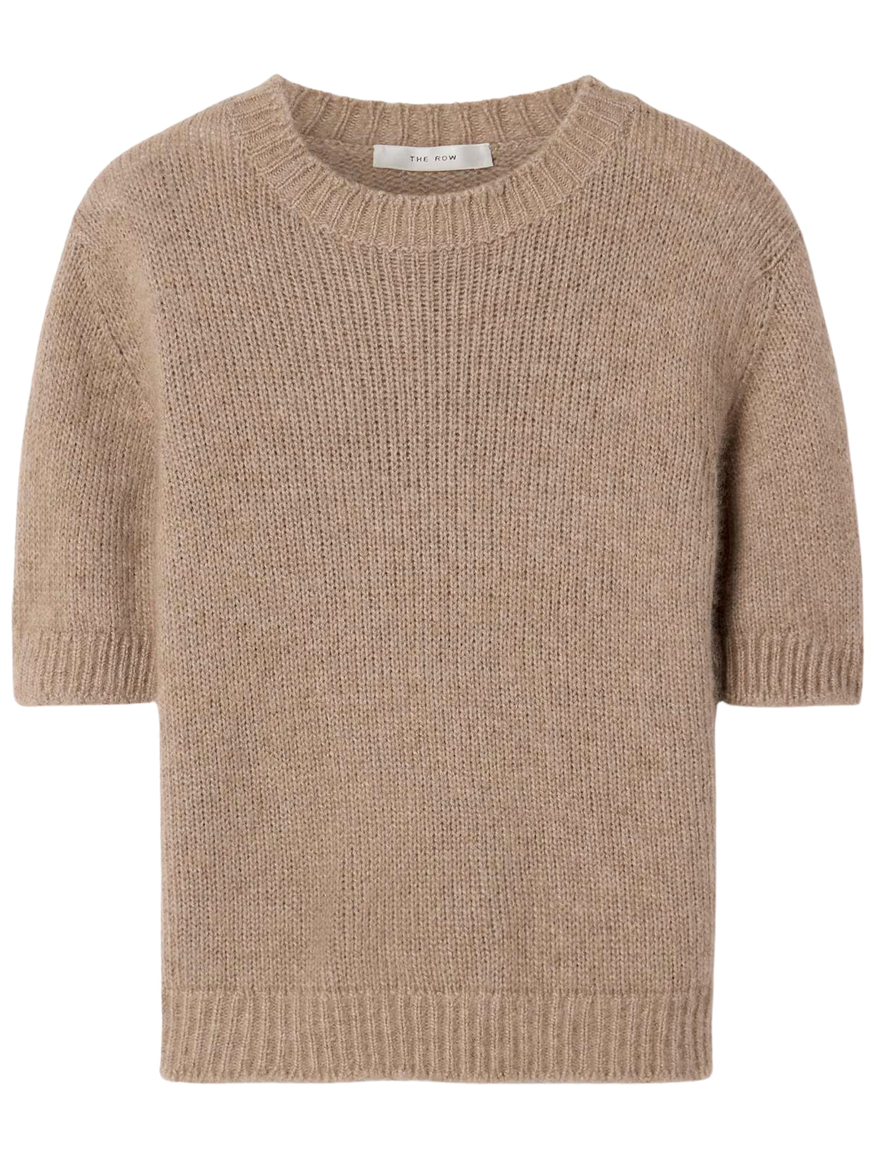 The Row | Hibiscus Cashmere Sweater in Beige | The UNDONE
