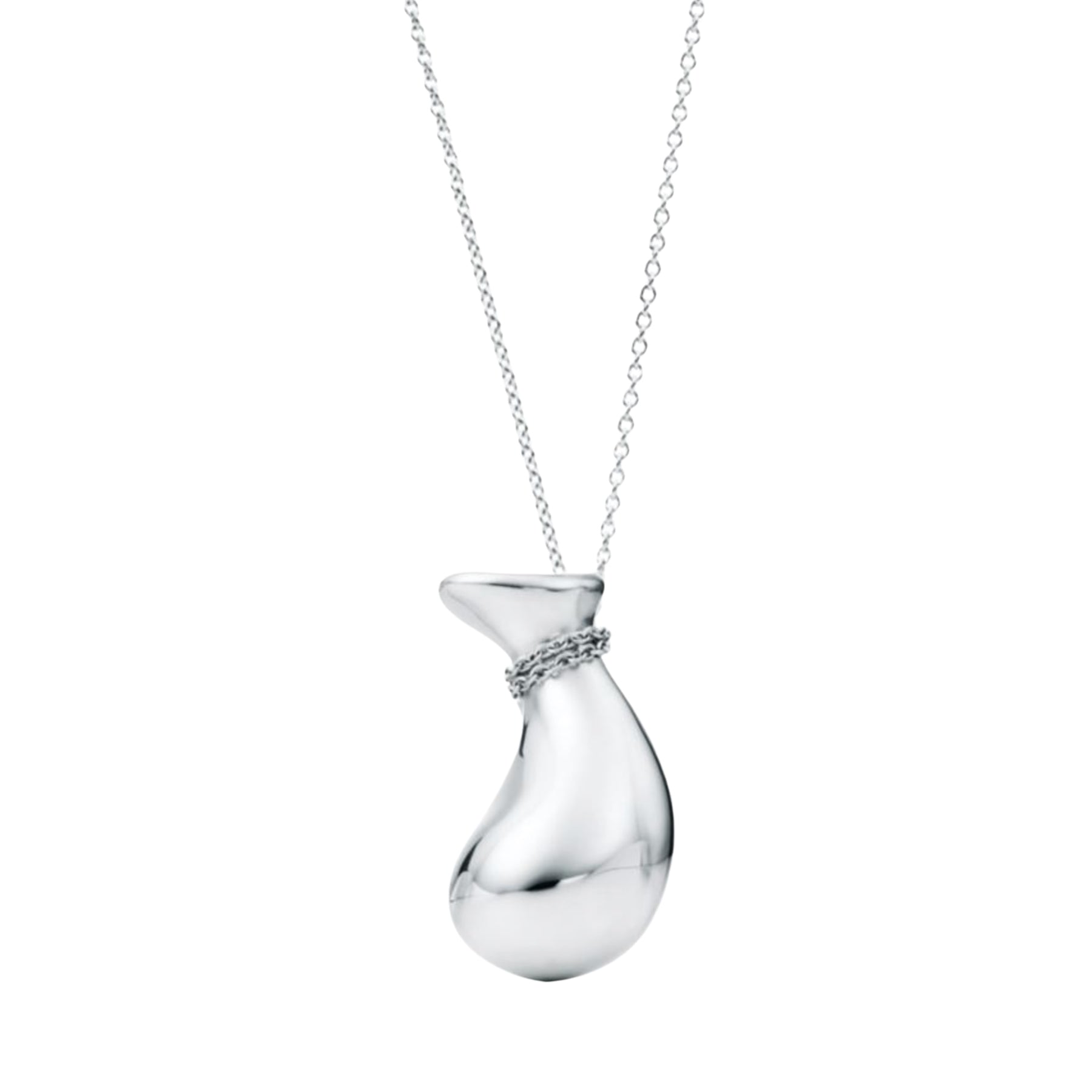 Tiffany & Co | Bottle Jug Pendant in Sterling Silver | The UNDONE