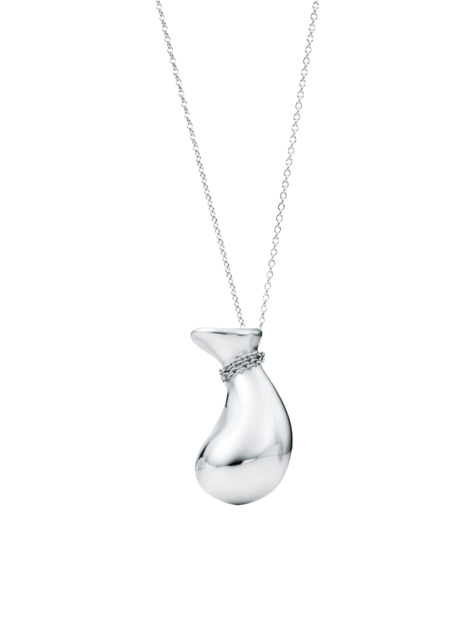 Tiffany & Co | Bottle Jug Pendant in Sterling Silver | The UNDONE