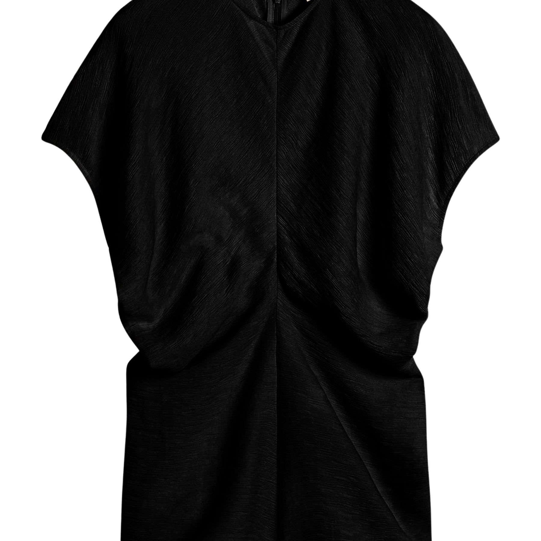 TOTEME | Slouch Waist Basketweave Top in Black | The UNDONE