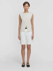 Viktoria and Woods | Maybach Short in Ivory | The UNDONE