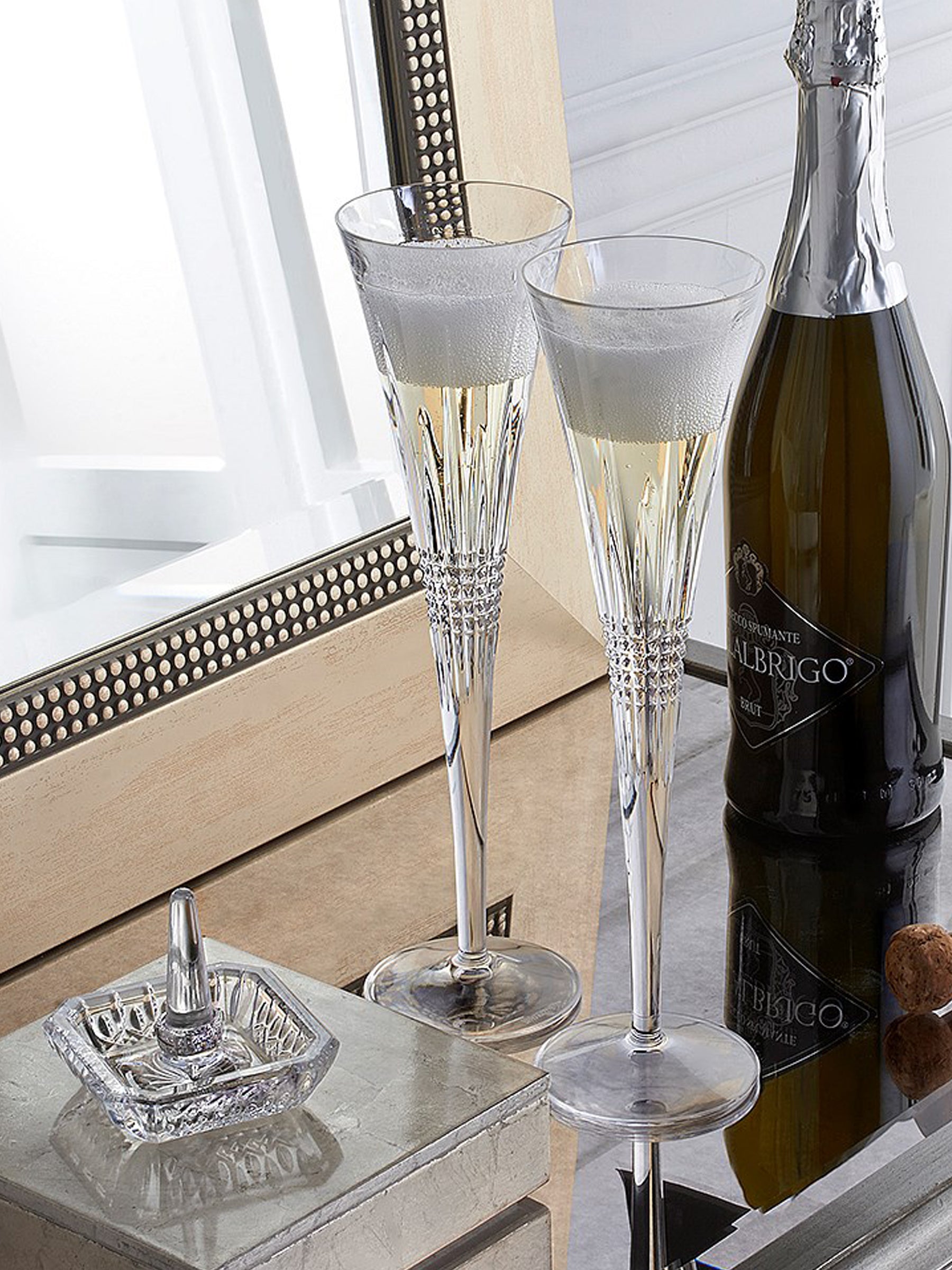 Waterford Crystal | Lismore Classic Square Ringholder | The UNDONE