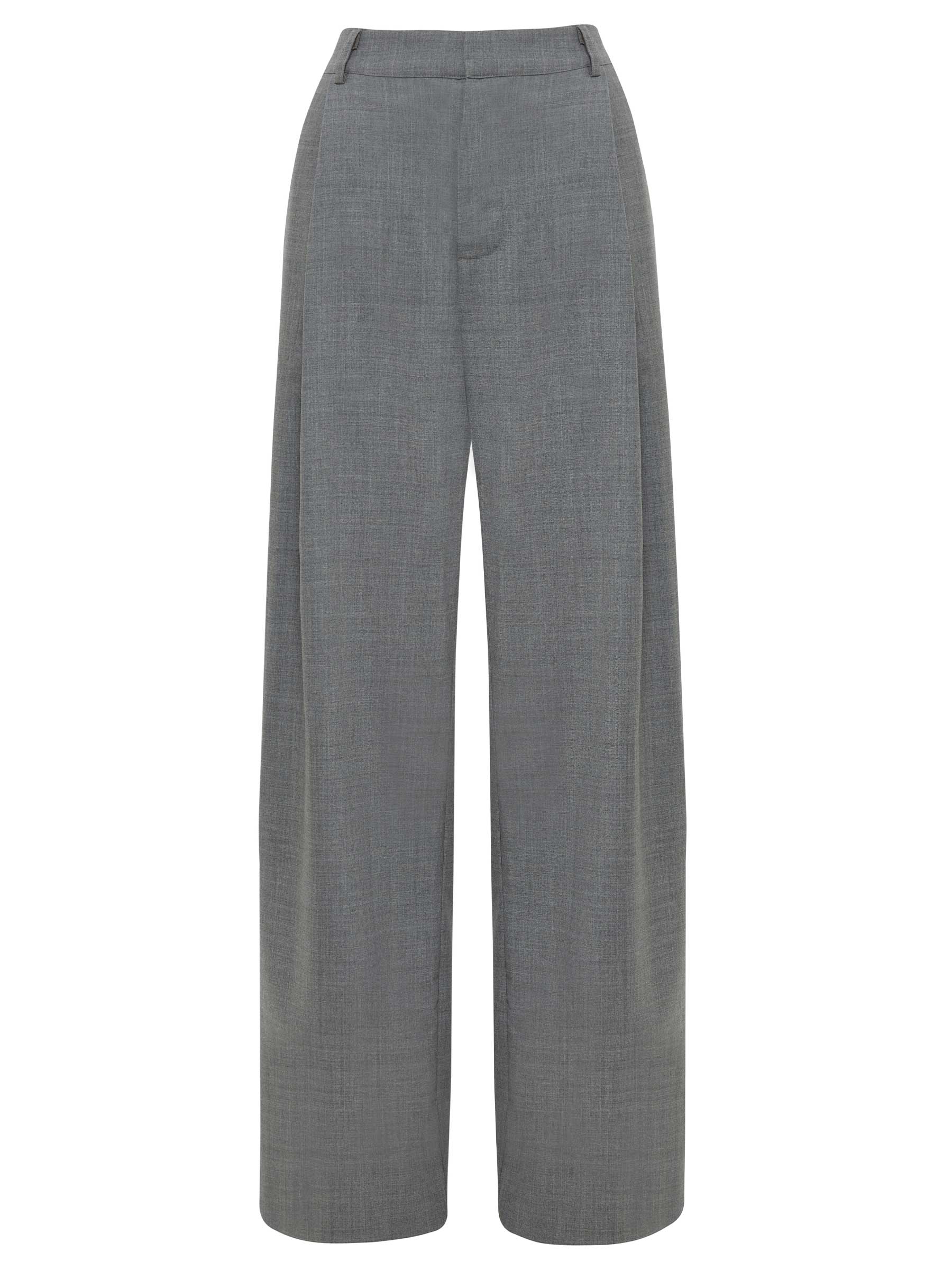 Wynn Hamlyn | Lana Trouser in Grey | The UNDONE