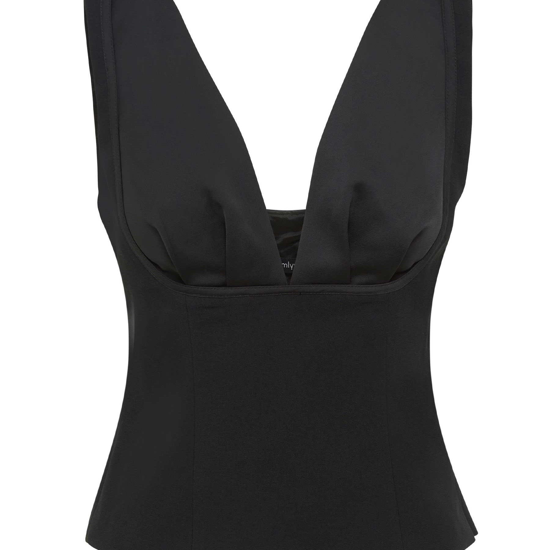 Wynn Hamlyn | Lily Top in Black | The UNDONE