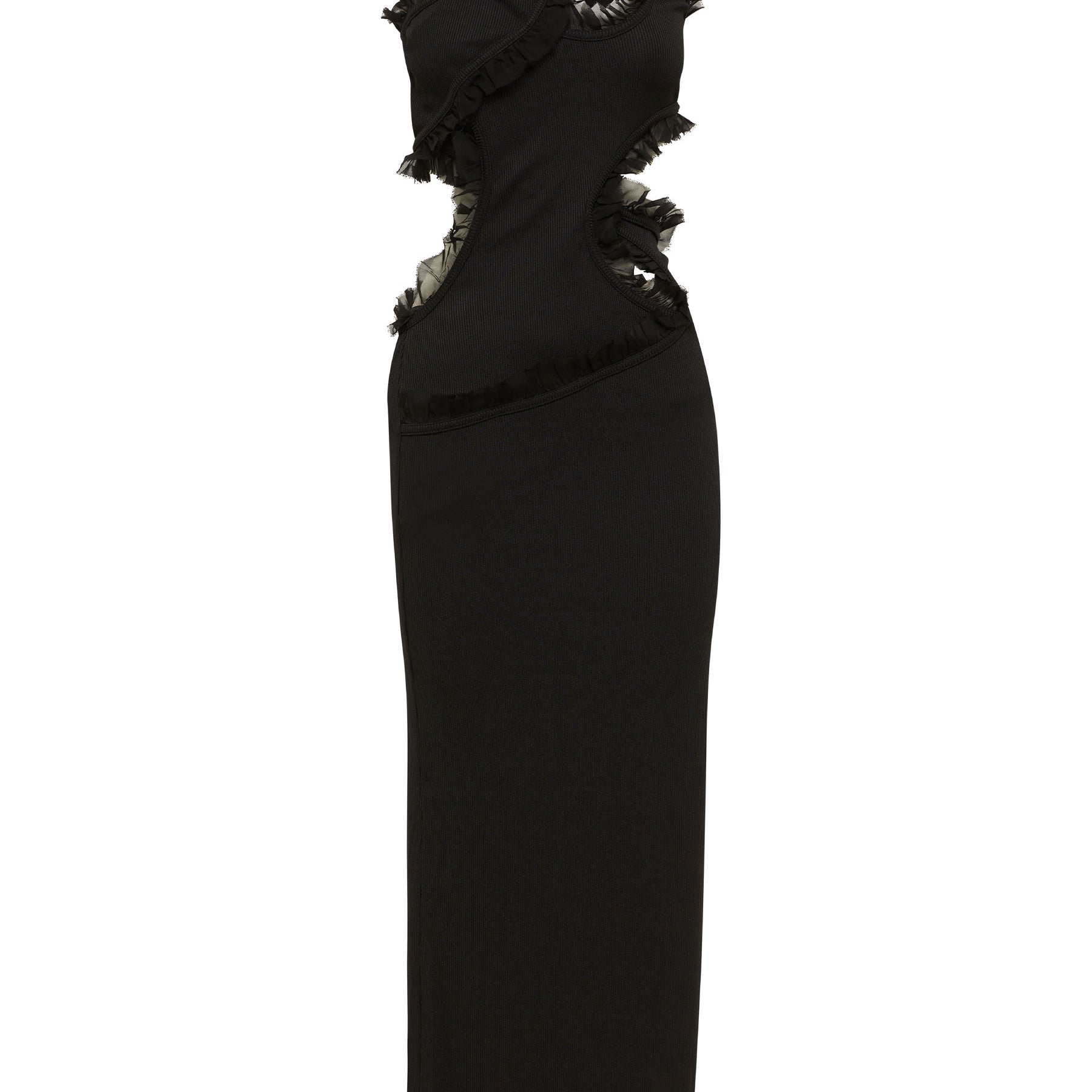 Christopher Esber | Carina Interlinked Dress in Black | The UNDONE
