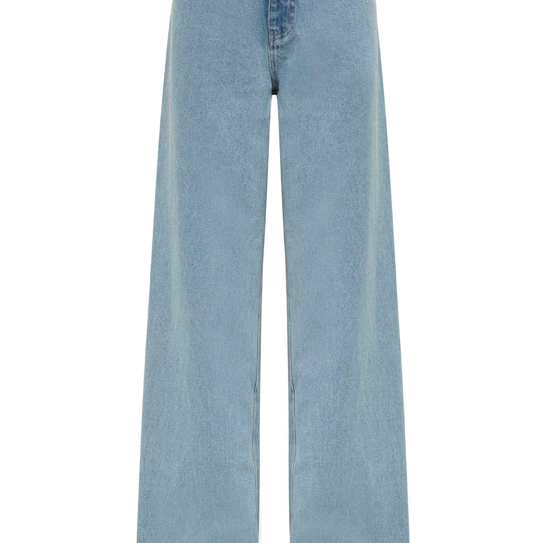 Christopher Esber | Deconstruct Denim Jean in Indigo | The UNDONE