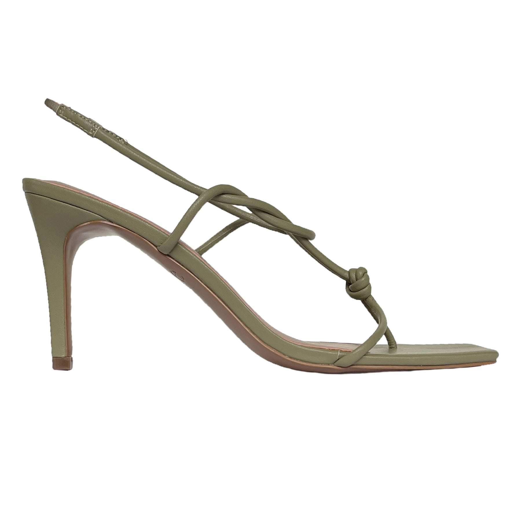 Edie Collective | The Betty Knot Heel in Sage | The UNDONE