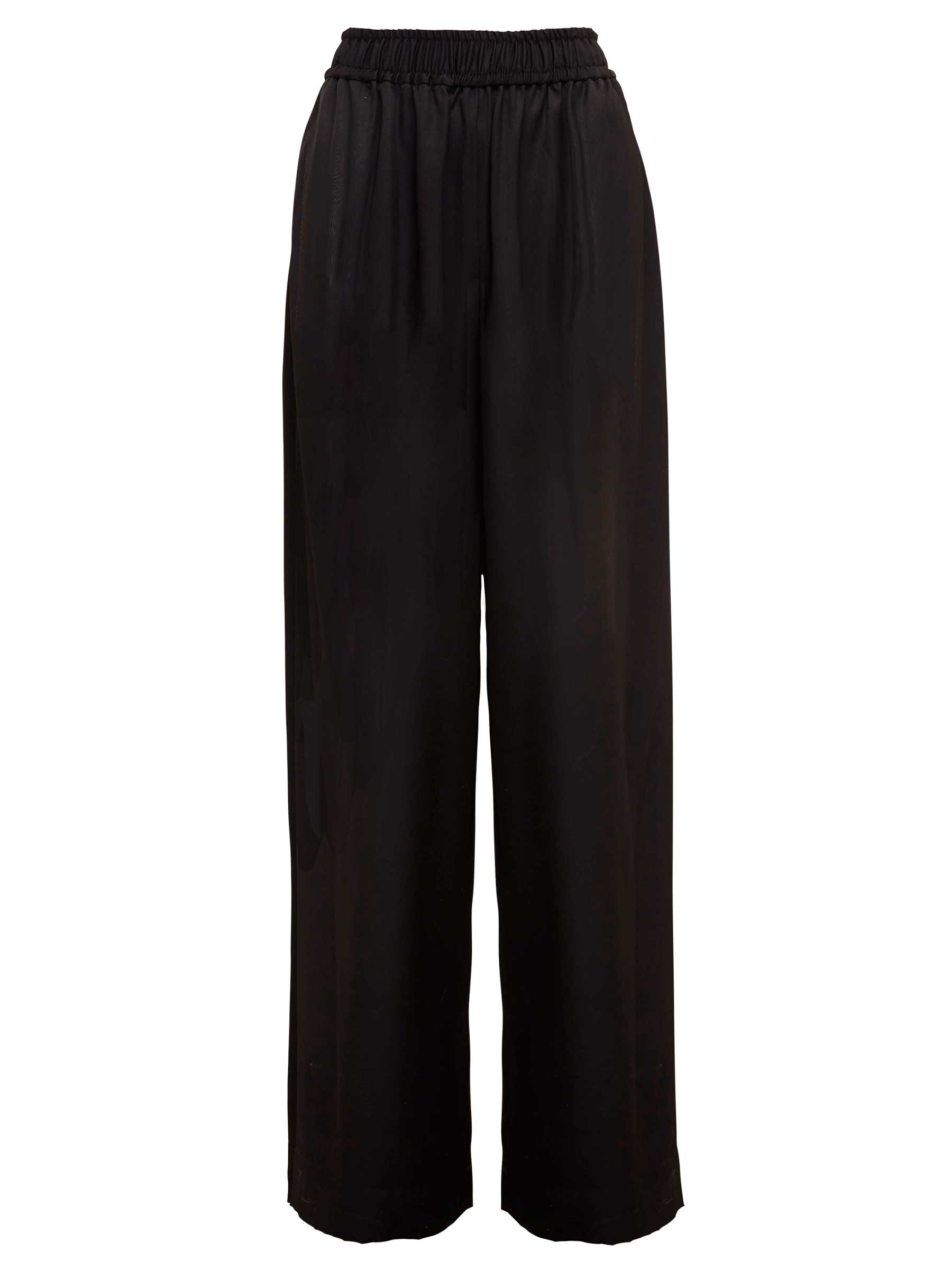 Esse Studios | Gathered Pants in Black | The UNDONE