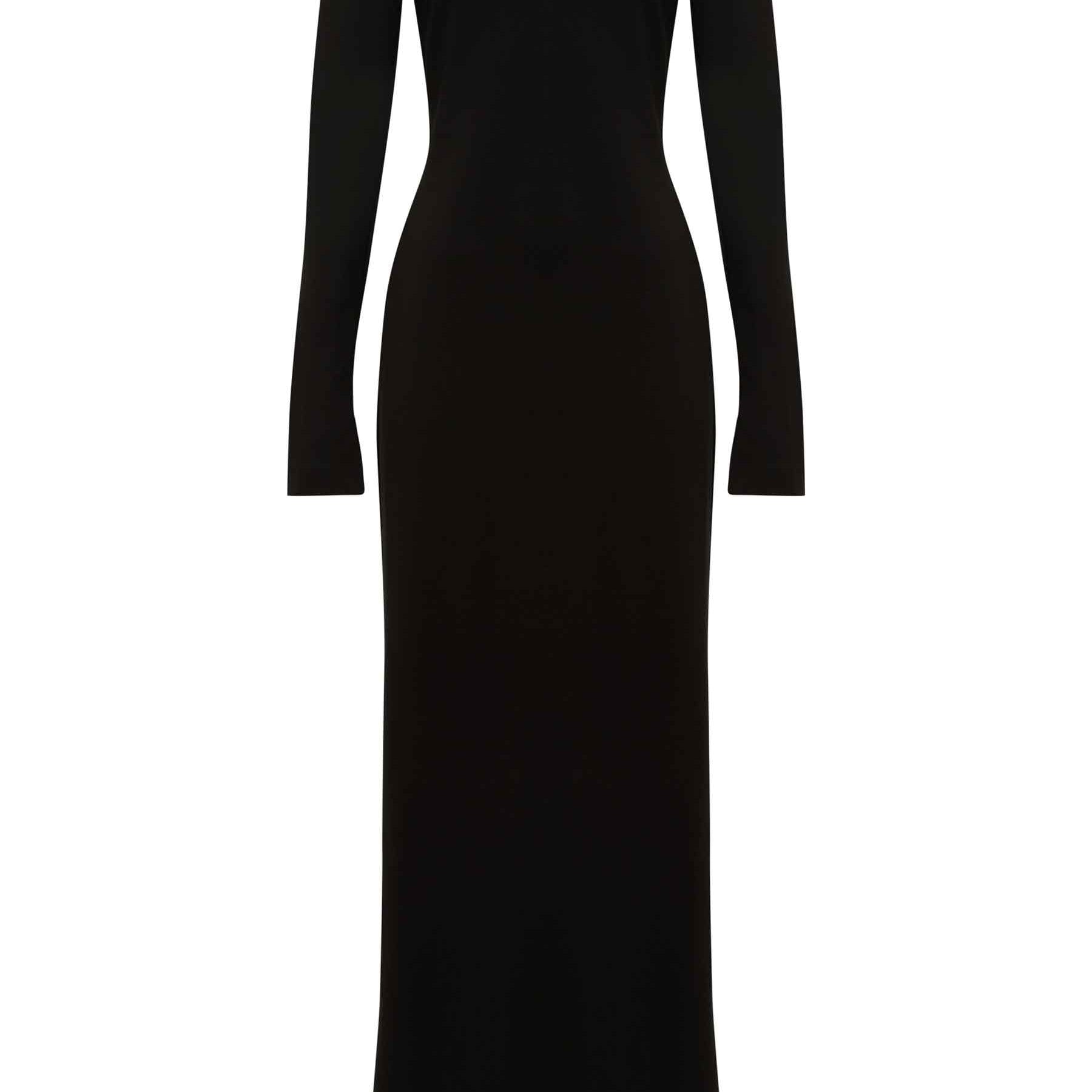 Harris Tapper | Boah Dress in Black | The UNDONE