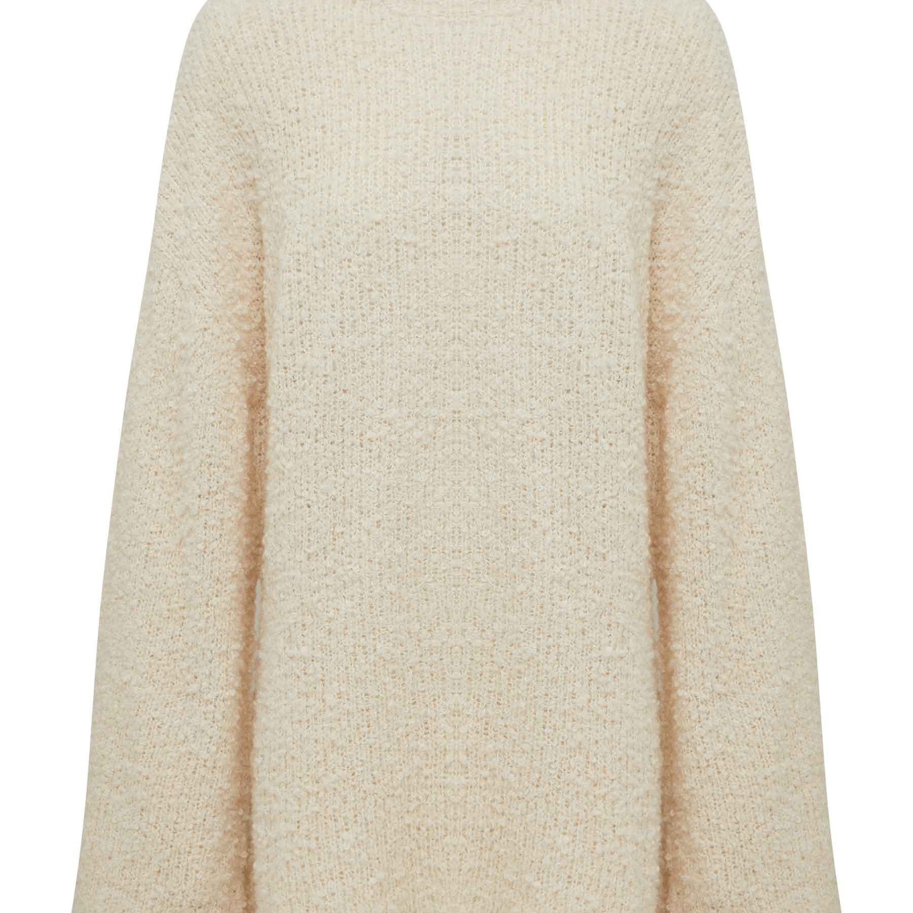 Harris Tapper | Lucinda Knit Top in Ivory | The UNDONE