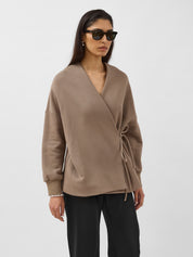 A.Emery | Bailey Sweat in Beige Sable | The UNDONE