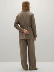 A.Emery | Bennett Jacket in Flax Melange | The UNDONE