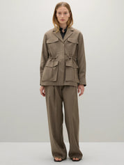 A.Emery | Bennett Jacket in Flax Melange | The UNDONE