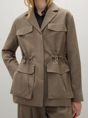 A.Emery | Bennett Jacket in Flax Melange | The UNDONE