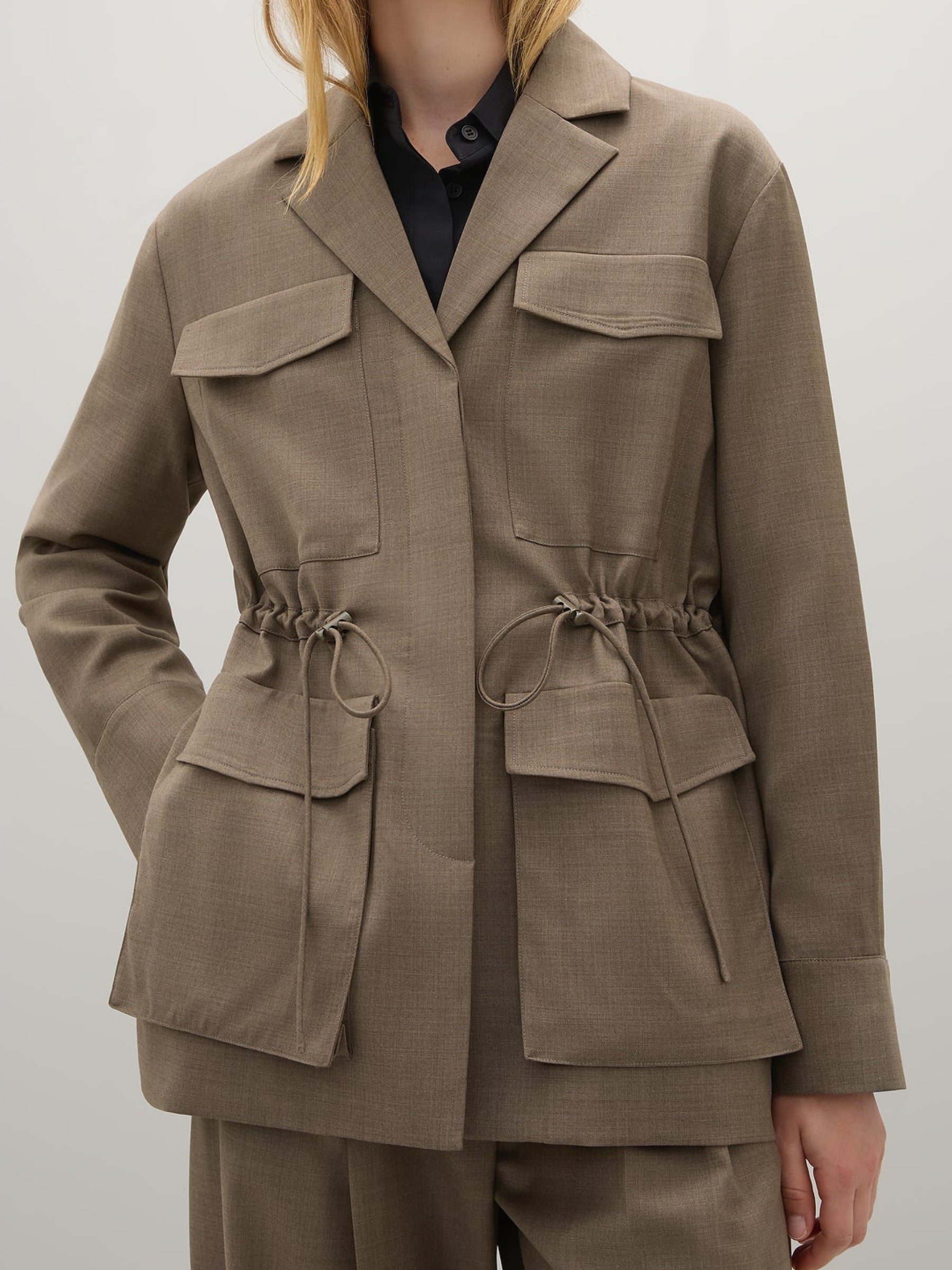A.Emery | Bennett Jacket in Flax Melange | The UNDONE