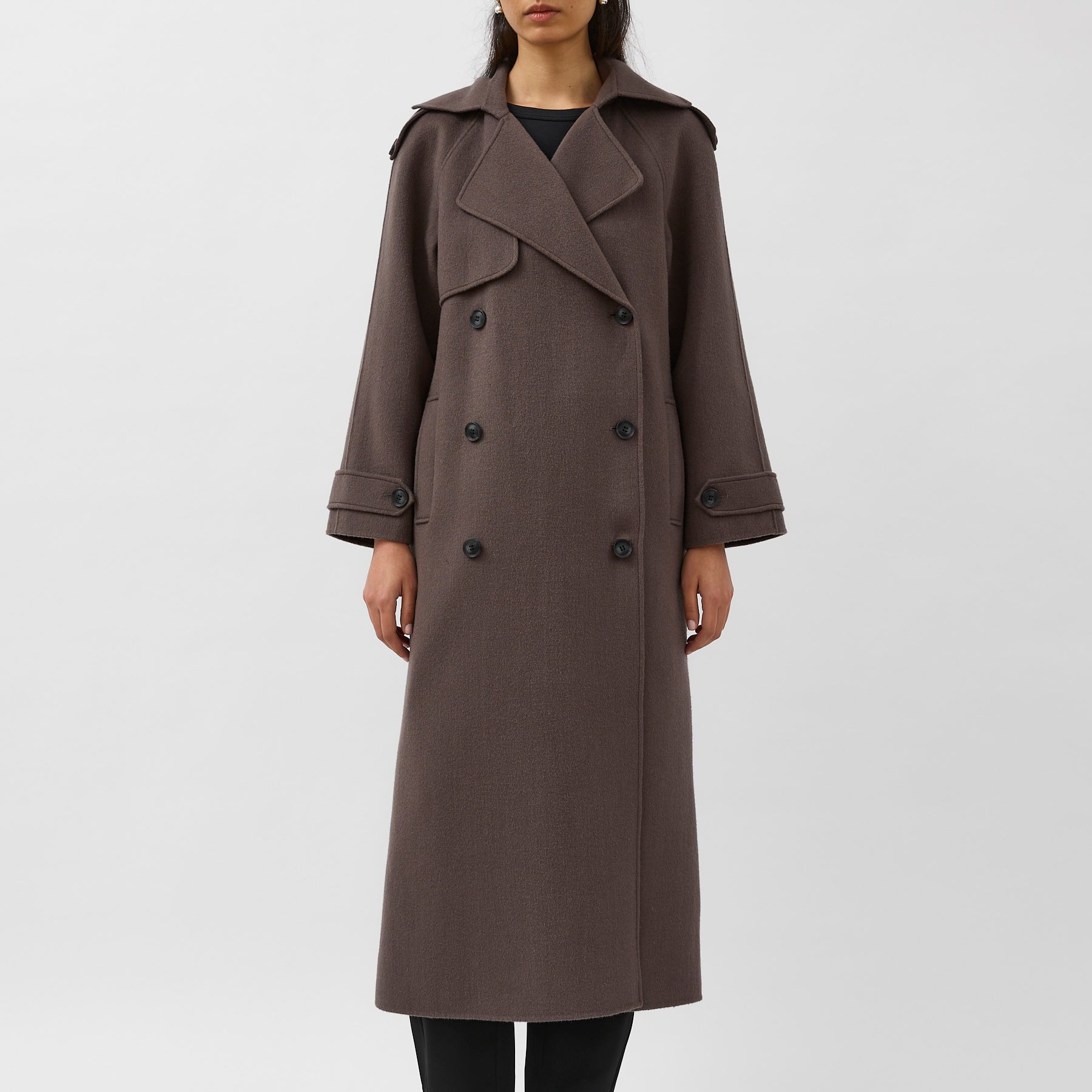 A.Emery | Elmore Coat in Graphite | The UNDONE