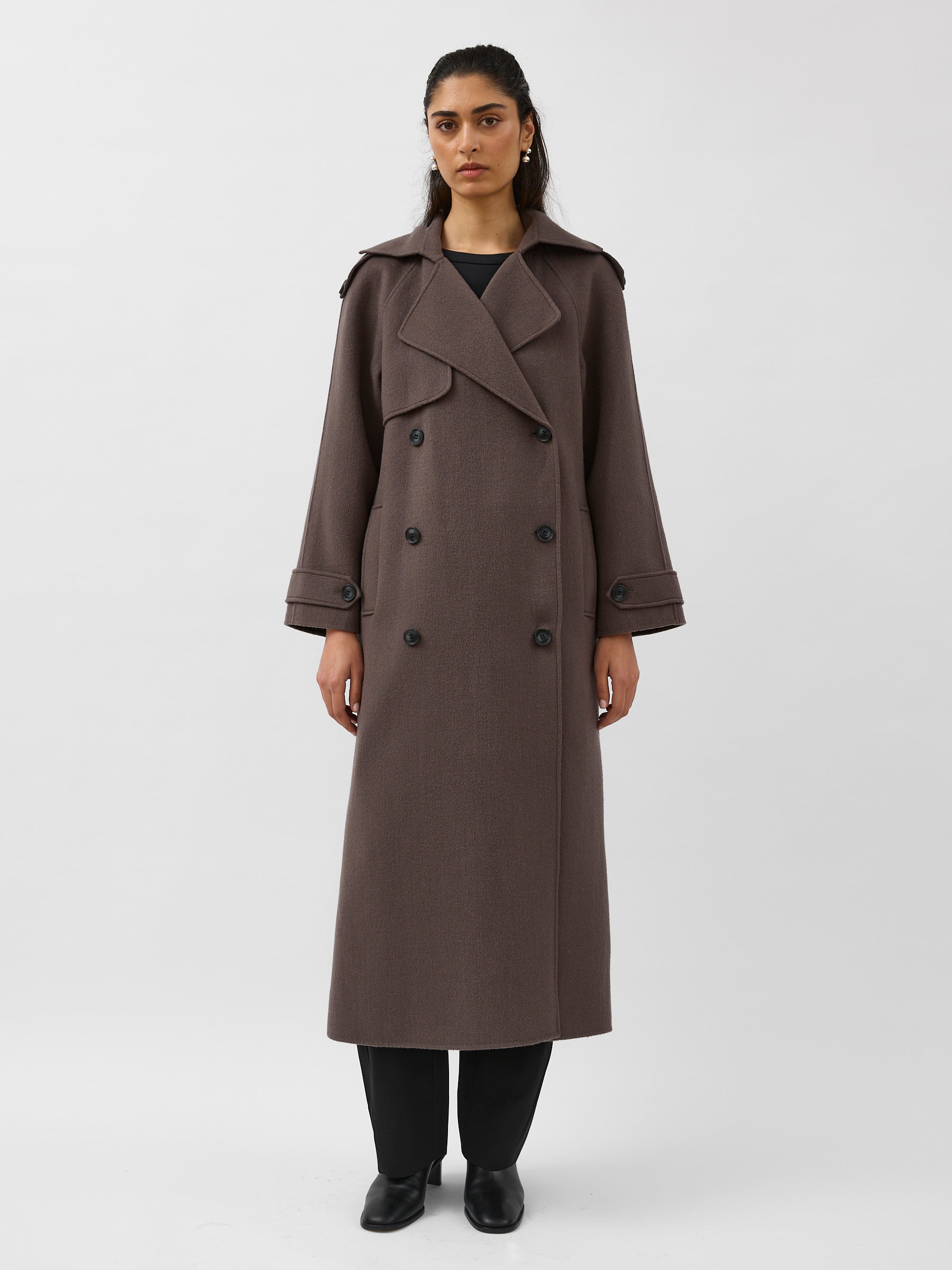 A.Emery | Elmore Coat in Graphite | The UNDONE