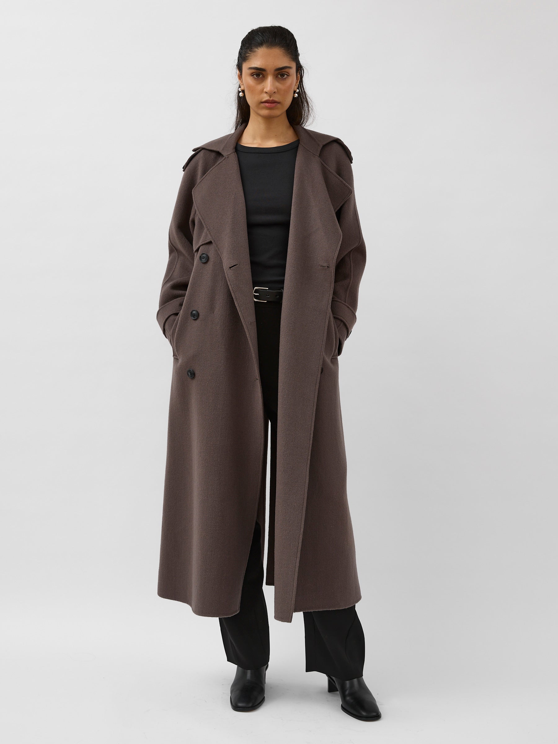 A.Emery | Elmore Coat in Graphite | The UNDONE