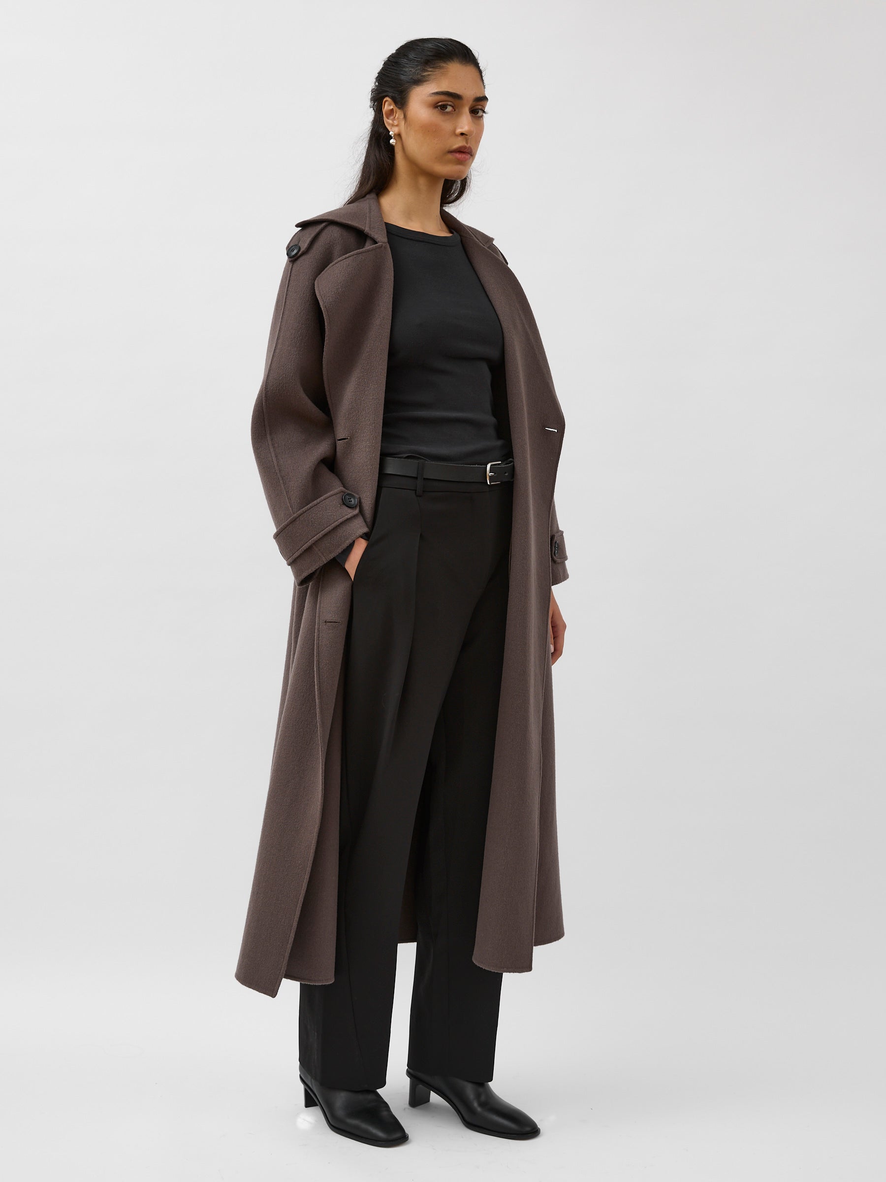 A.Emery | Elmore Coat in Graphite | The UNDONE
