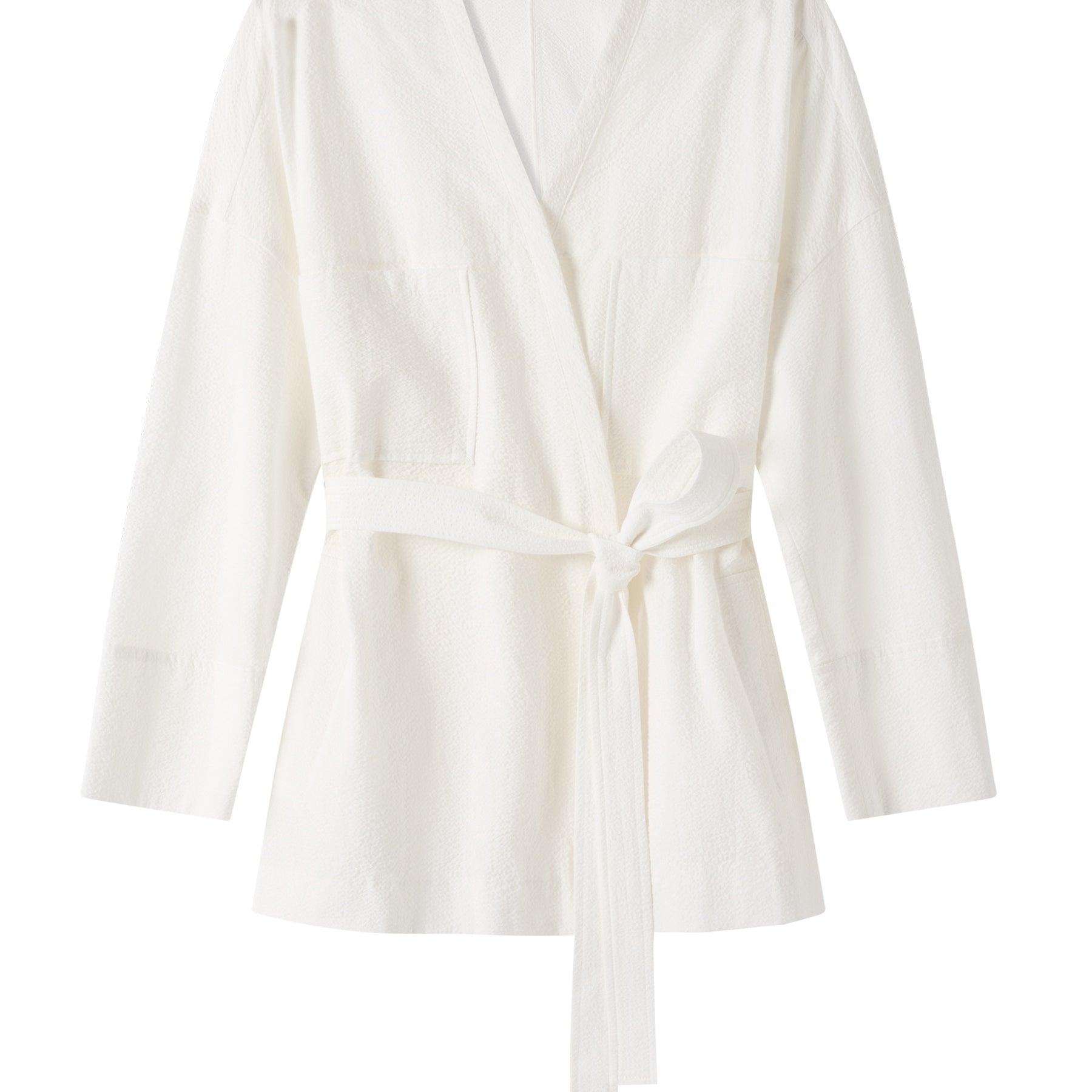 A.Emery | Errol Jacket in White Parchment | The UNDONE
