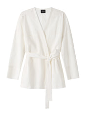 A.Emery | Errol Jacket in White Parchment | The UNDONE
