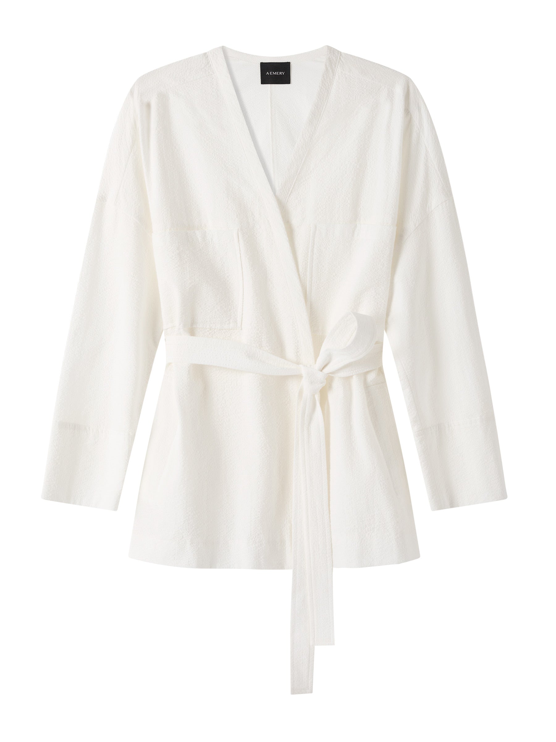 A.Emery | Errol Jacket in White Parchment | The UNDONE