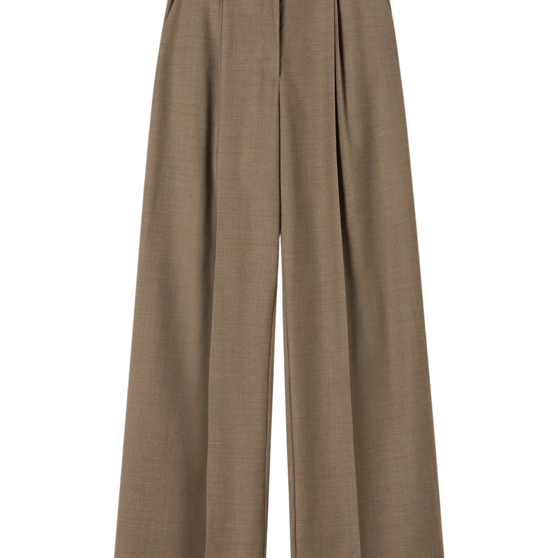 A.Emery | Goddard Pleated Trouser in Beige | The UNDONE