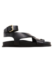 A.EMERY | Jalen Sandal in Black | The UNDONE
