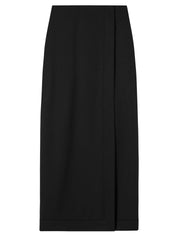 A.Emery | Joan Wrap Skirt in Black | The UNDONE