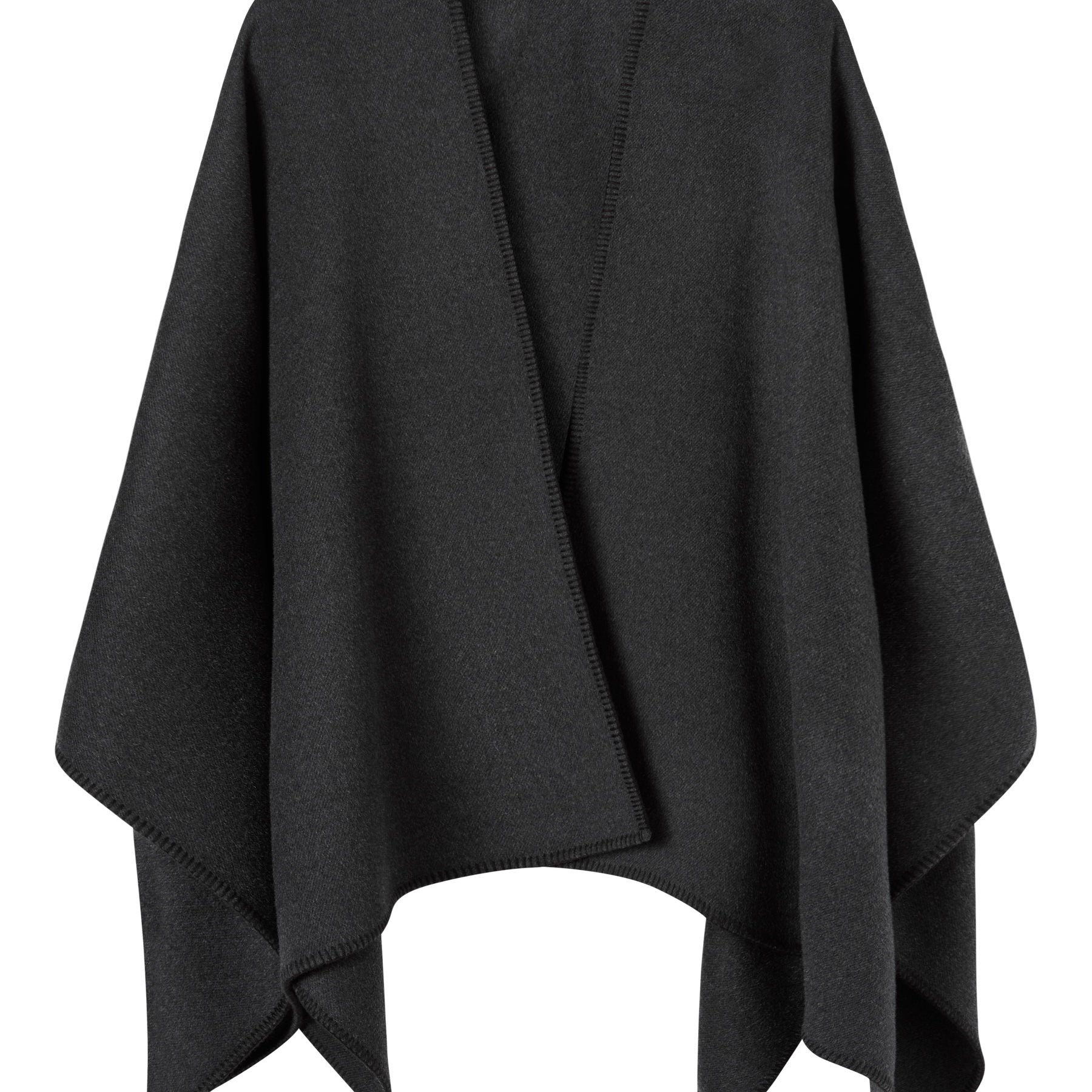 A.Emery | Lena Wrap in Charcoal Melange | The UNDONE