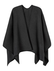 A.Emery | Lena Wrap in Charcoal Melange | The UNDONE