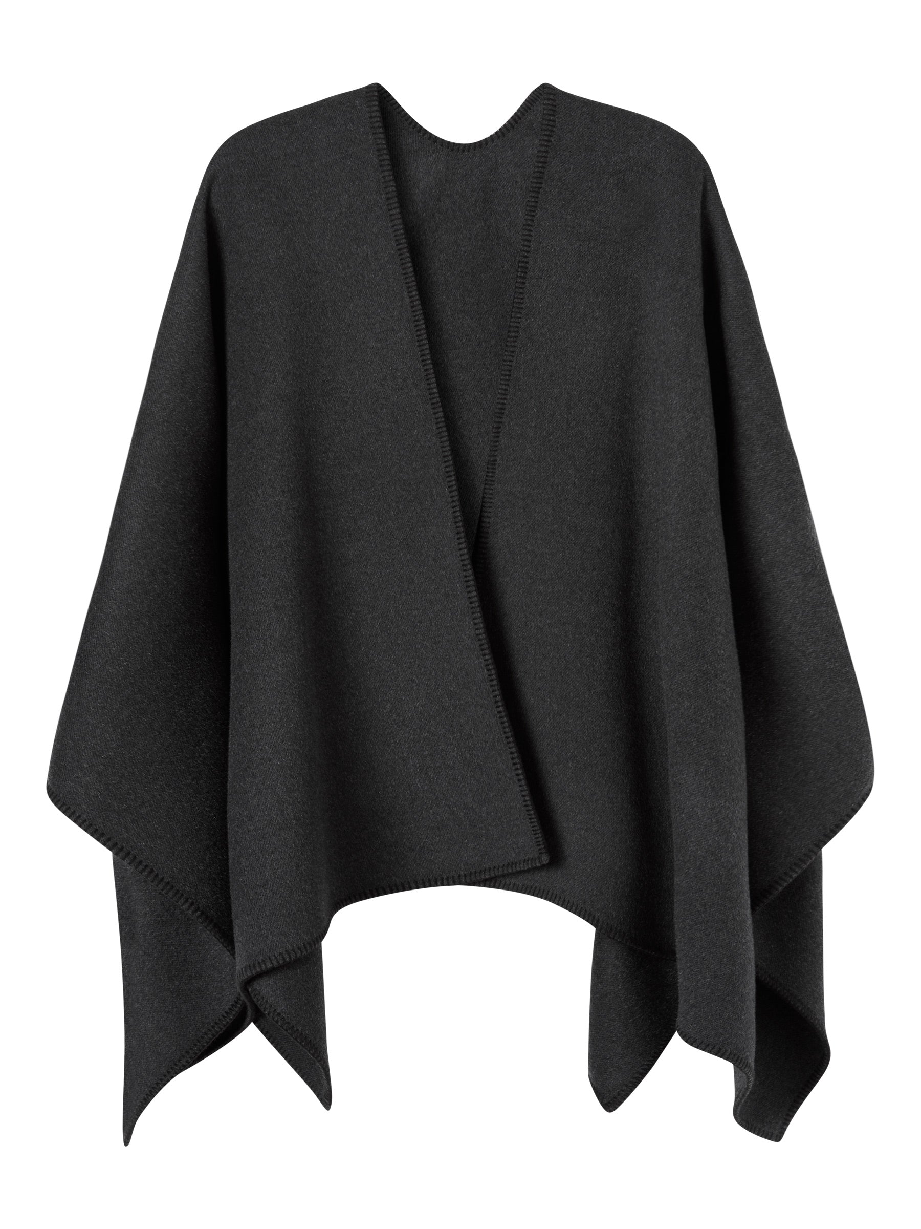 A.Emery | Lena Wrap in Charcoal Melange | The UNDONE