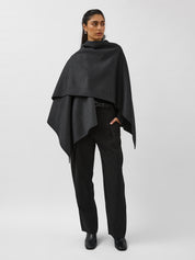 A.Emery | Lena Wrap in Charcoal Melange | The UNDONE