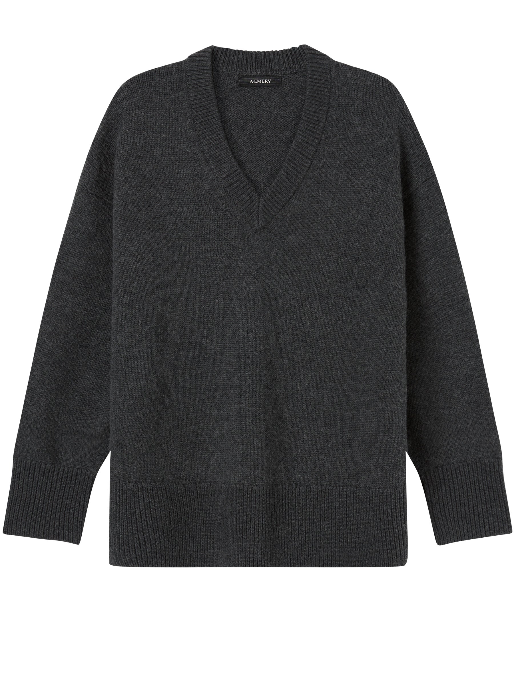 A.Emery | Lewis Knit in Charcoal Melange | The UNDONE