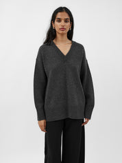 A.Emery | Lewis Knit in Charcoal Melange | The UNDONE
