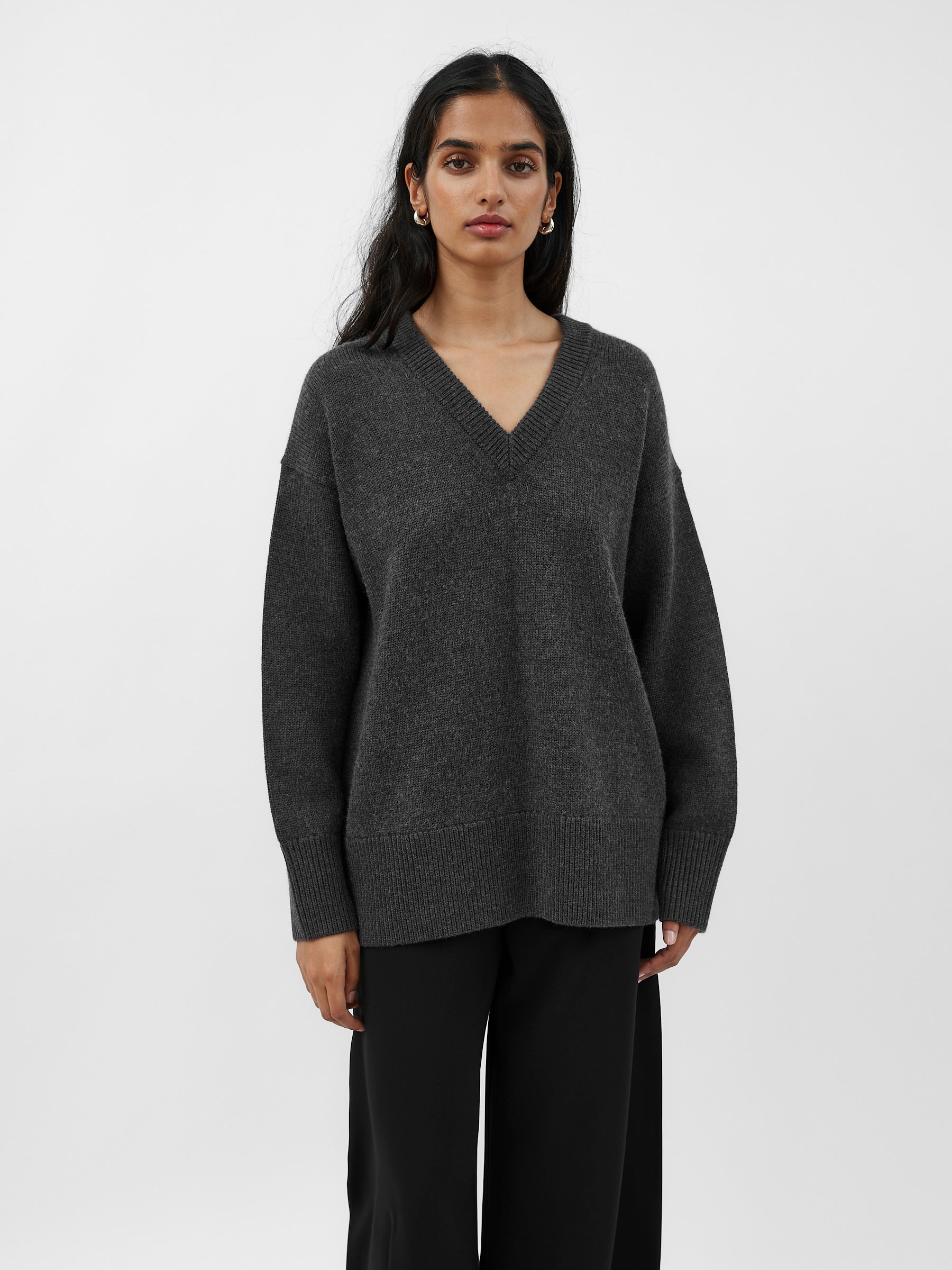 A.Emery | Lewis Knit in Charcoal Melange | The UNDONE