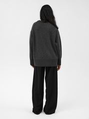 A.Emery | Lewis Knit in Charcoal Melange | The UNDONE