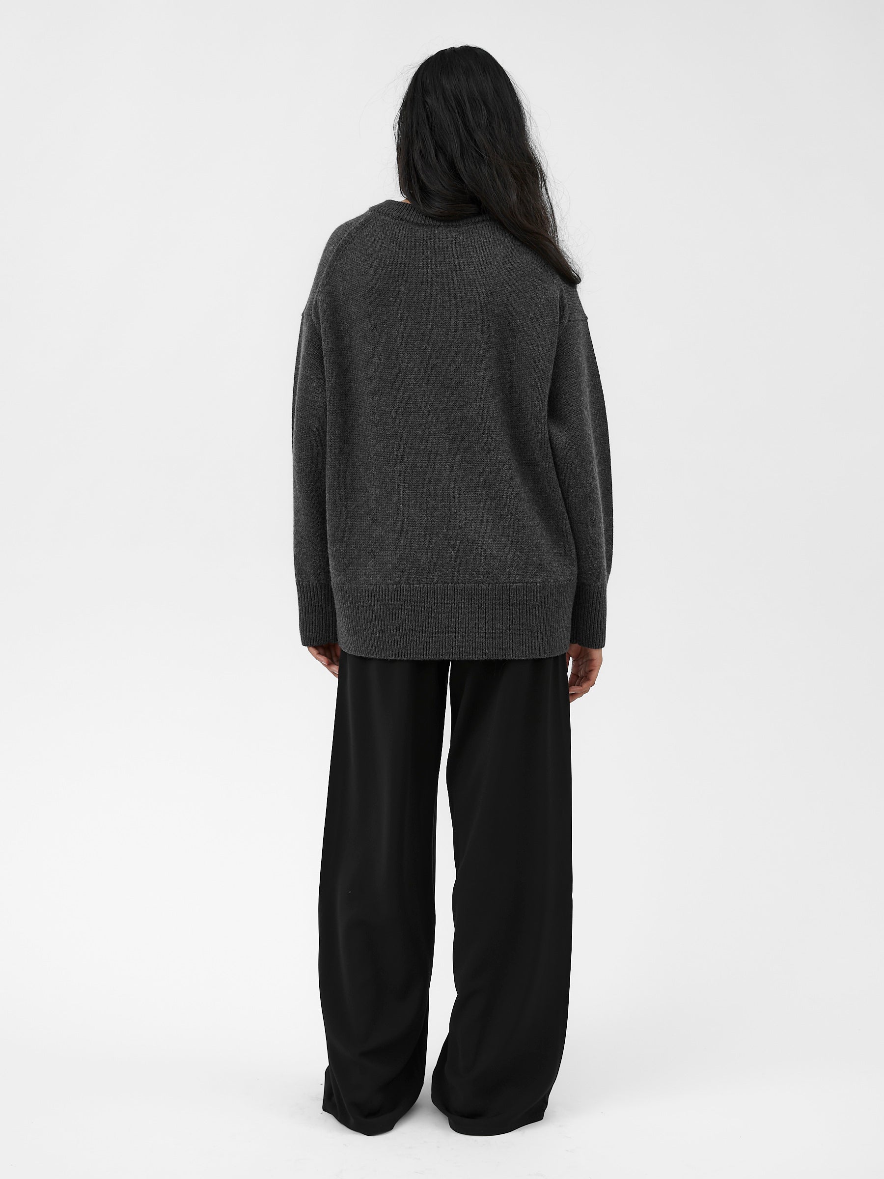 A.Emery | Lewis Knit in Charcoal Melange | The UNDONE