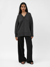 A.Emery | Lewis Knit in Charcoal Melange | The UNDONE