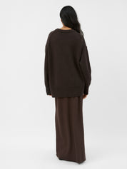 A.Emery | Lewis Knit in Chocolate Melange | The UNDONE