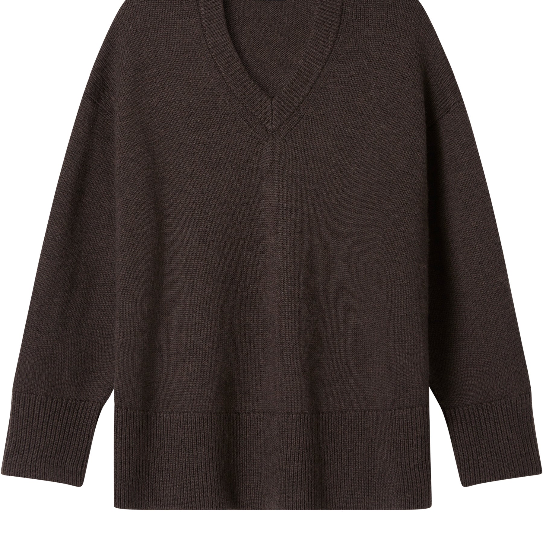 A.Emery | Lewis Knit in Chocolate Melange | The UNDONE