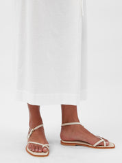 A.Emery | Lucia Sandal in Eggshell | The UNDONE