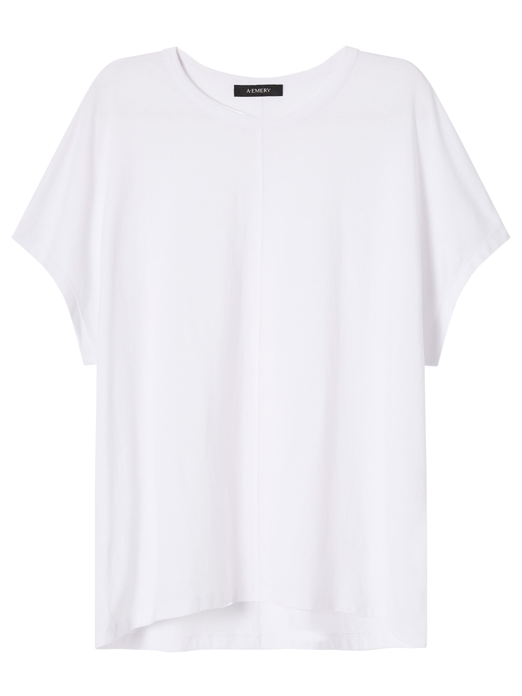 A.Emery | Mae Batwing Shirt in White Parchment | The UNDONE