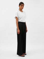 A.Emery | Mae Batwing Shirt in White Parchment | The UNDONE
