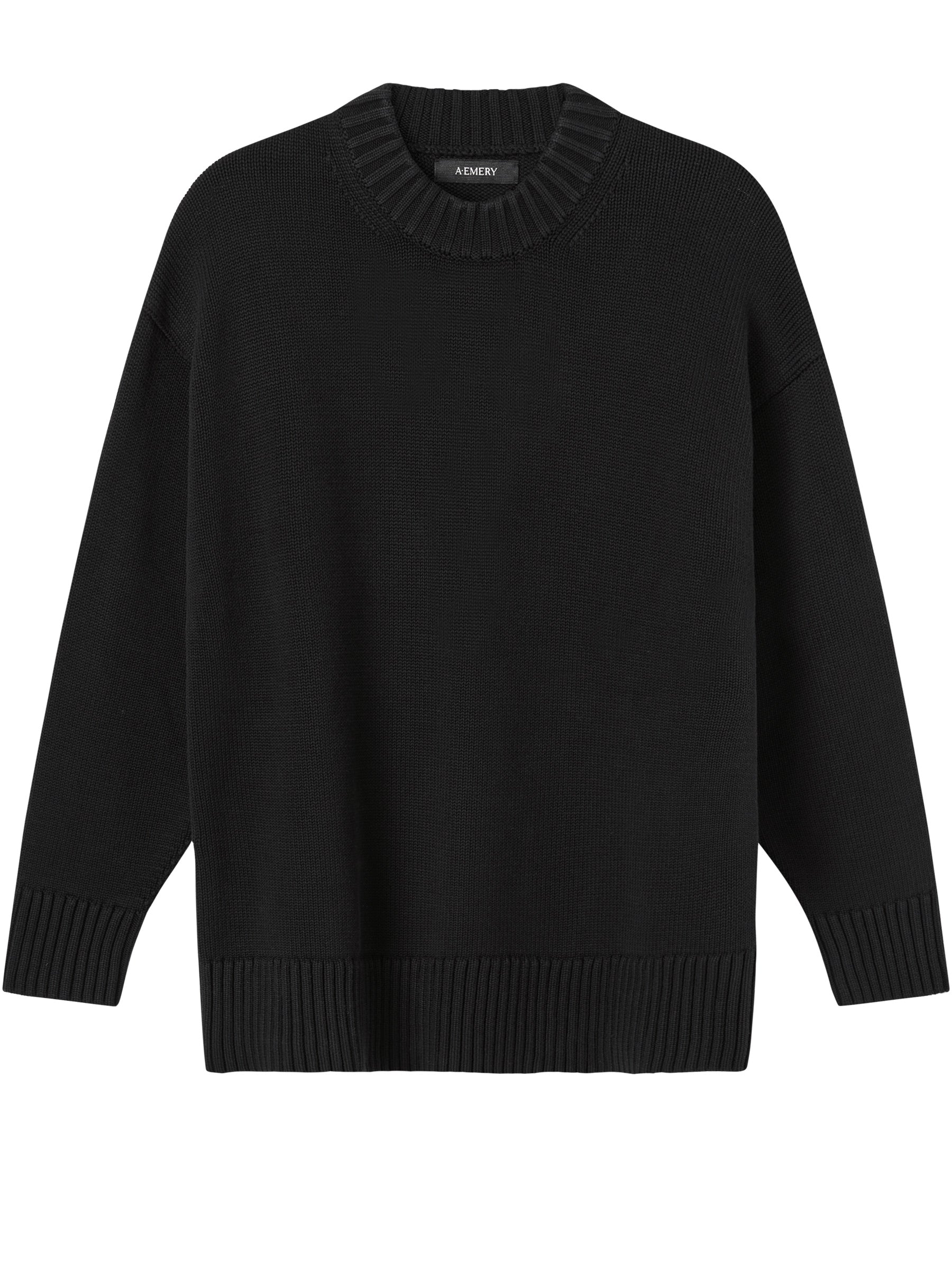 A.Emery | Orson Knit in Black | The UNDONE